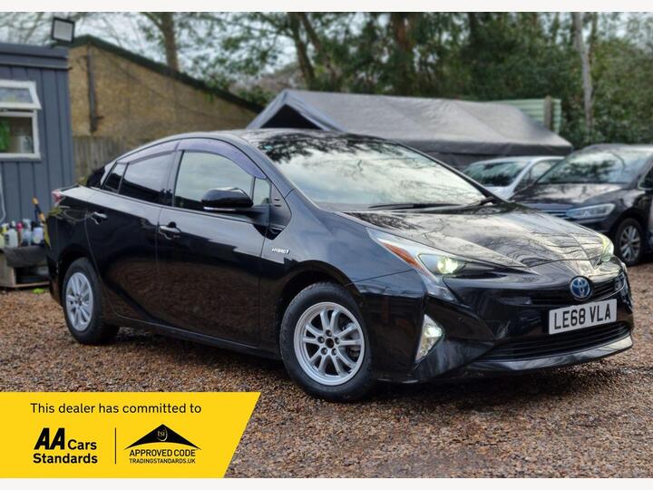 Toyota Prius 1.8 VVT-h Excel Hatchback 5dr Petrol Hybrid CVT Euro 6 (s/s) (15in Alloy) (122 Ps)