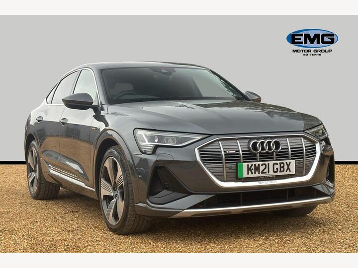 Audi E-tron 50 S Line Sportback Auto Quattro 5dr 71.2kWh
