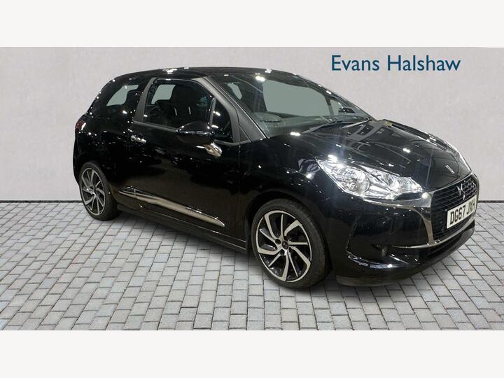 DS AUTOMOBILES DS 3 HATCHBACK 1.2 PureTech Connected Chic Euro 6 (s/s) 3dr