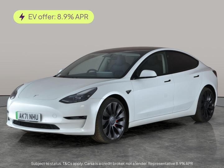 Tesla Model 3 (Dual Motor) Performance Auto 4WDE 4dr (Performance Upgrade)