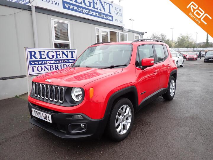 Jeep Renegade 1.4T MultiAirII Longitude Euro 6 (s/s) 5dr Jeep Renegade 1.4T MultiAirII Longitude Euro 6 (s/s) 5dr