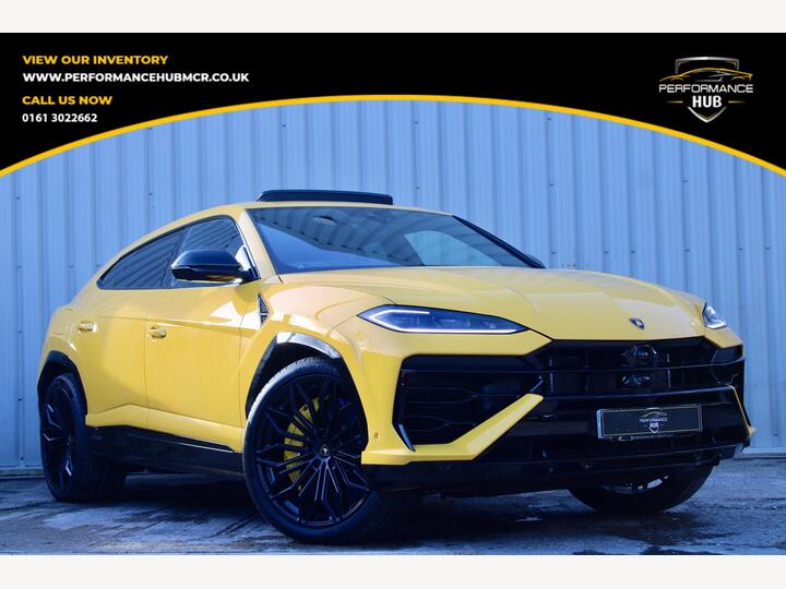 Lamborghini Urus 4.0 V8 BiTurbo 25.9kWh SE Auto 4WD Euro 6 5dr Lamborghini Urus 4.0 V8 BiTurbo 25.9kWh SE Auto 4WD Euro 6 5dr