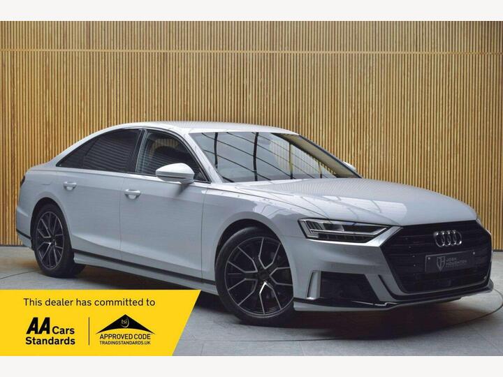 Audi A8 3.0 TDI V6 50 Black Edition Tiptronic Quattro Euro 6 (s/s) 4dr