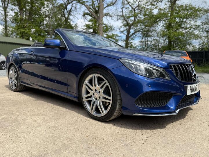Mercedes-Benz E-CLASS 3.0 E350d V6 AMG Line Edition (Premium) Cabriolet G-Tronic+ Euro 6 (s/s) 2dr