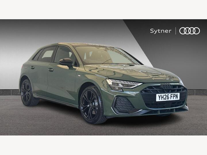 Audi A3 1.5 TFSIe Black Edition Sportback S Tronic Euro 6 (s/s) 5dr 17.9kWh