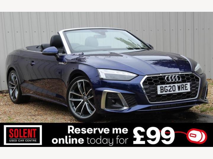 Audi A5 Cabriolet 2.0 TFSI 40 S Line S Tronic Euro 6 (s/s) 2dr