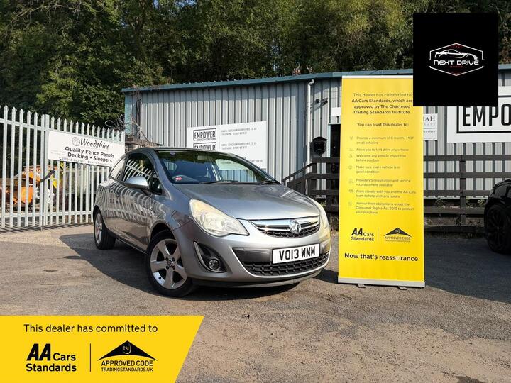 Vauxhall Corsa 1.2i EcoFLEX 16V SXi Euro 5 (s/s) 3dr (A/C)