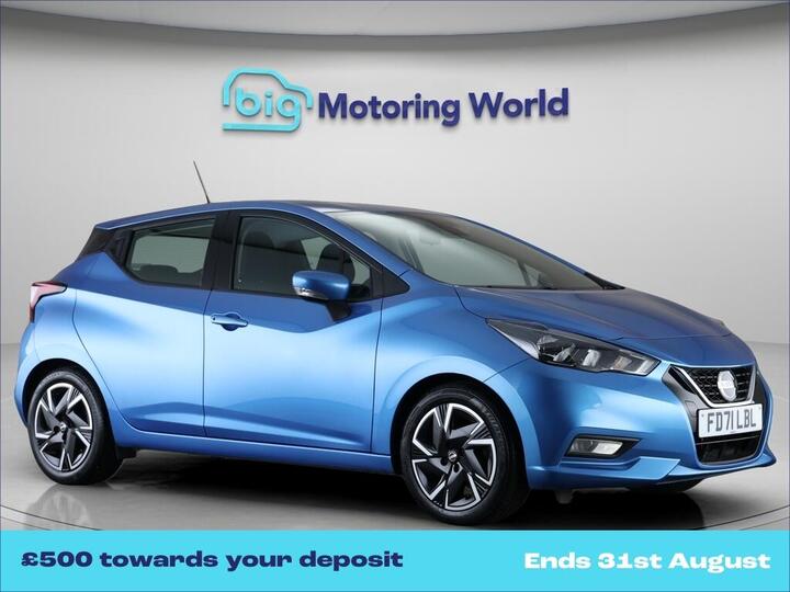 Nissan Micra 1.0 IG-T Acenta XTRON Euro 6 (s/s) 5dr