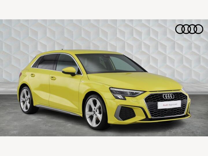 Audi A3 1.5 TFSI 35 S Line Sportback S Tronic Euro 6 (s/s) 5dr