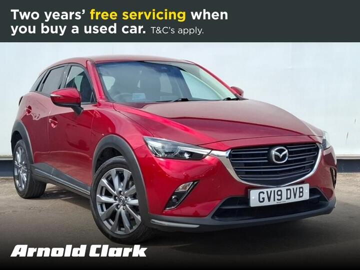 Mazda CX-3 2.0 SKYACTIV-G Sport Nav+ Auto Euro 6 (s/s) 5dr