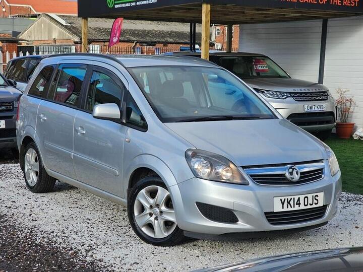 Vauxhall Zafira 1.8 16V Exclusiv Euro 5 5dr
