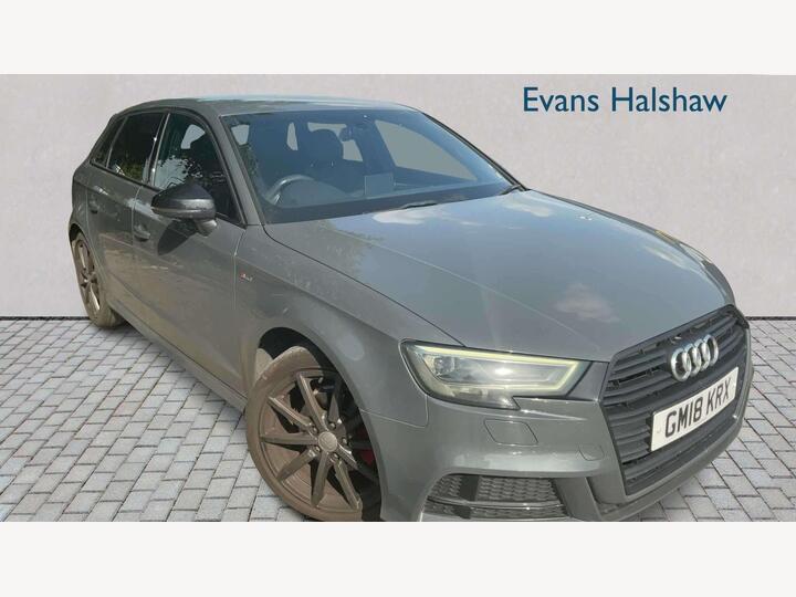 Audi A3 SPORTBACK SPECIAL EDITIONS 1.5 TFSI CoD Black Edition Sportback S Tronic Euro 6 (s/s) 5dr