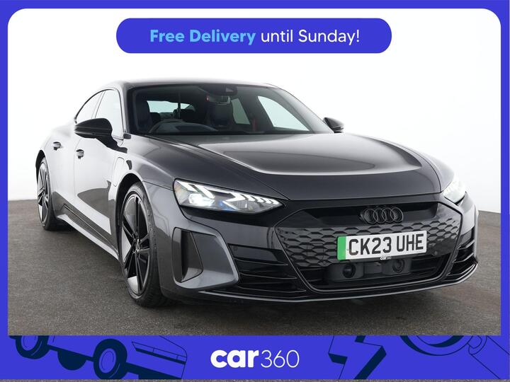 Audi RS E-tron GT 93.4kWh Carbon Black Auto Quattro 4dr Audi RS E-tron GT 93.4kWh Carbon Black Auto Quattro 4dr