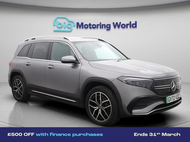 Mercedes-Benz EQB EQB 300 66.5kWh AMG Line (Premium) Auto 4MATIC 5dr