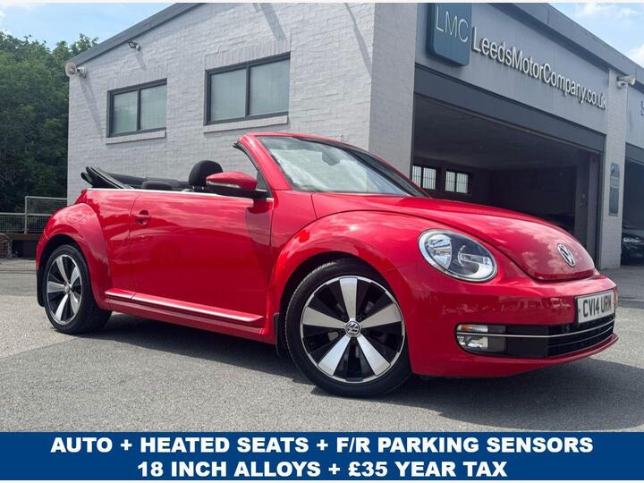 Volkswagen BEETLE 1.6 TDI BlueMotion Tech Design Cabriolet DSG Euro 5 (s/s) 2dr