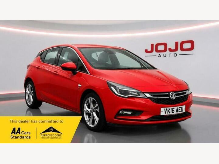 Vauxhall Astra 1.0i Turbo EcoFLEX SRi Euro 6 (s/s) 5dr