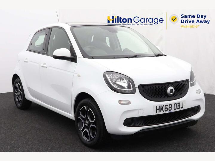 Smart FORFOUR 1.0 Prime Euro 6 (s/s) 5dr