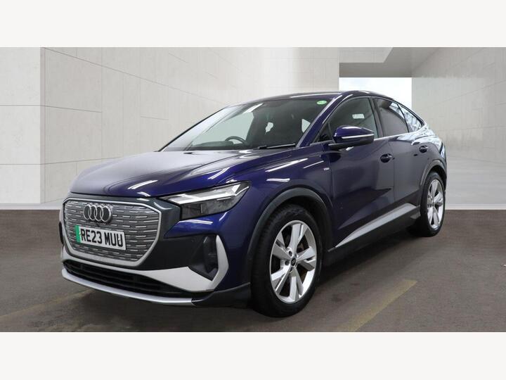 Audi Q4 E-TRON 40 S Line Sportback Auto 5dr 82kWh