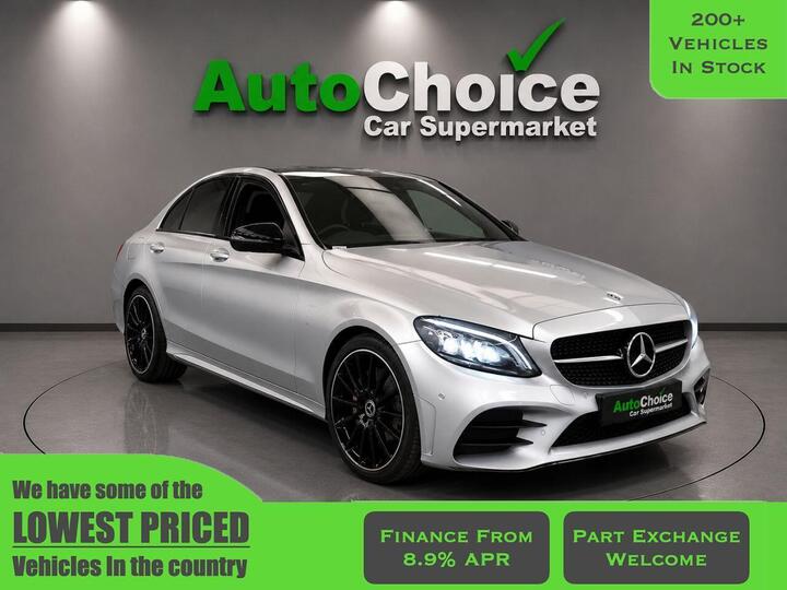 Mercedes-Benz C-CLASS 2.0 C220d AMG Line Night Edition (Premium) G-Tronic+ Euro 6 (s/s) 4dr
