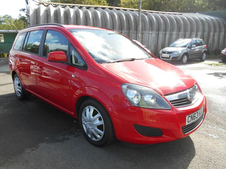 Vauxhall Zafira 1.6 16V Exclusiv Euro 5 5dr