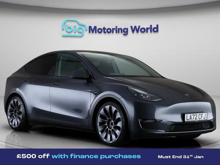 Tesla Model Y (Dual Motor) Performance Auto 4WDE 5dr