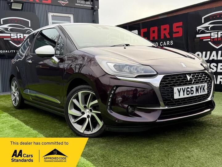 DS AUTOMOBILES DS 3 1.6 BlueHDi Prestige Euro 6 (s/s) 3dr