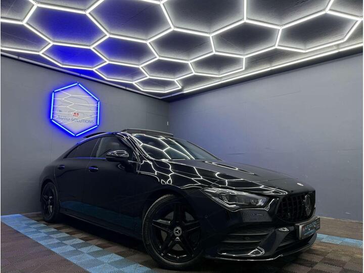 Mercedes-Benz CLA 1.3 CLA250e 15.6kWh AMG Line (Premium Plus) Coupe 8G-DCT Euro 6 (s/s) 4dr Mercedes-Benz CLA 1.3 CLA250e 15.6kWh AMG Line (Premium Plus) Coupe 8G-DCT Euro 6 (s/s) 4dr