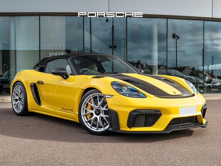 Porsche 718 Spyder 4.0 RS Spyder PDK Euro 6 (s/s) 2dr