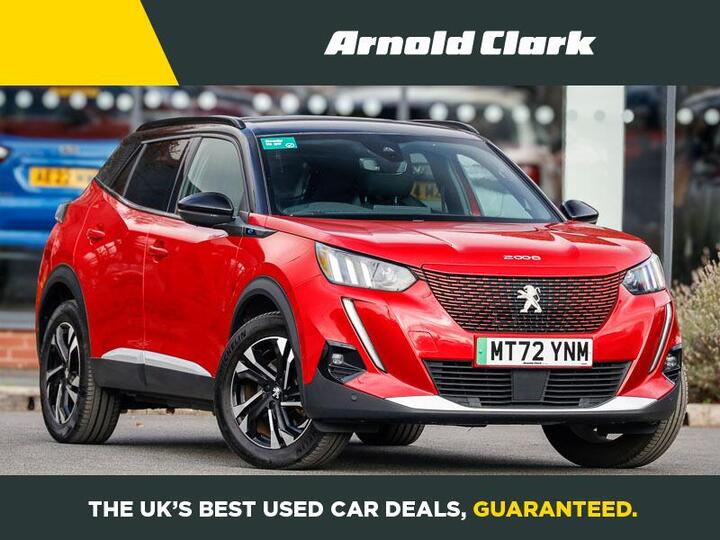 Peugeot E-2008 50kWh GT Auto 5dr (7kW Charger) Peugeot E-2008 50kWh GT Auto 5dr (7kW Charger)