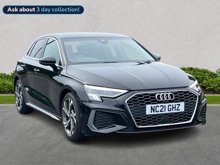 Audi A3 1.0 TFSI 30 S Line Sportback S Tronic Euro 6 (s/s) 5dr