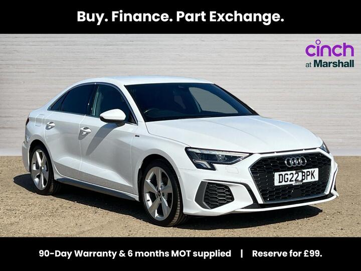 Audi A3 1.0 TFSI 30 S Line S Tronic Euro 6 (s/s) 4dr