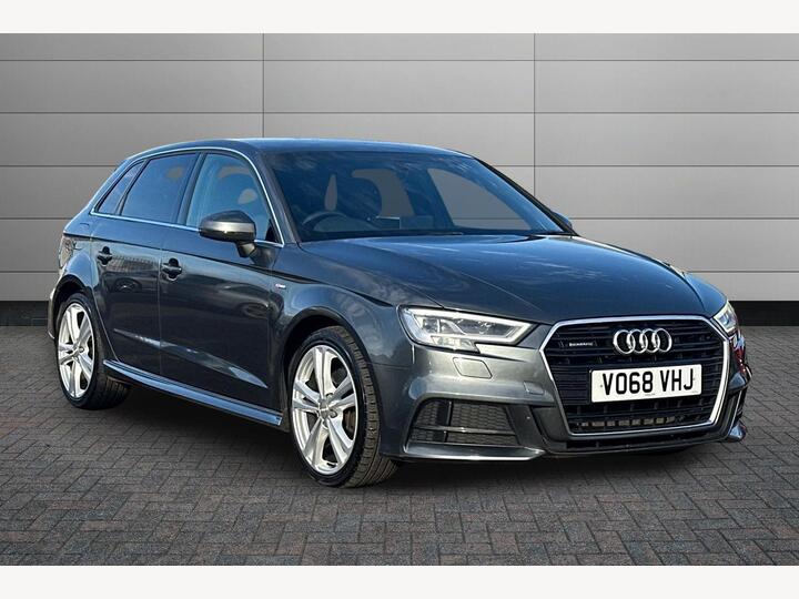 Audi A3 2.0 TDI 40 S Line Sportback S Tronic Quattro Euro 6 (s/s) 5dr