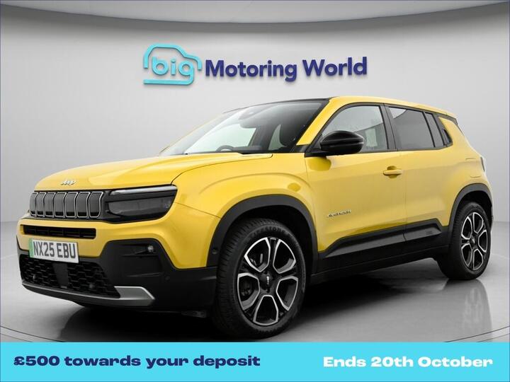 Jeep Avenger 54kWh E-Summit Auto 5dr