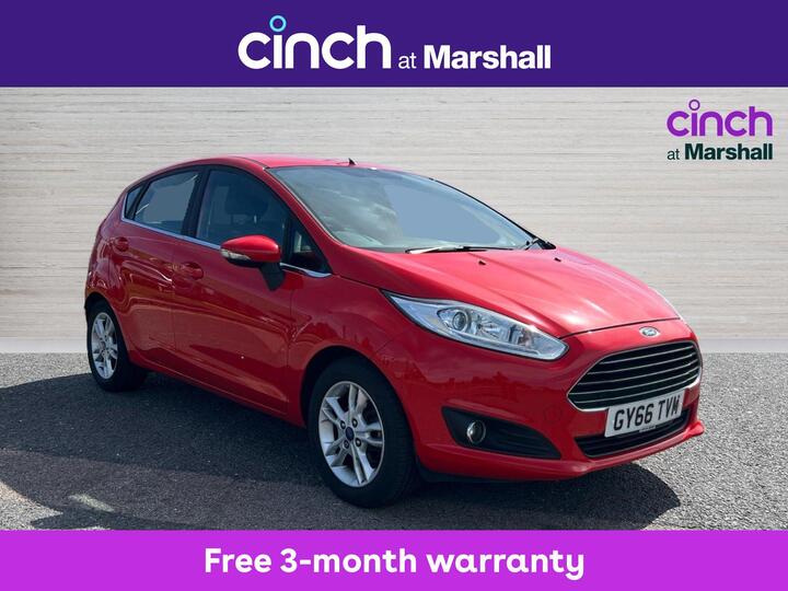 Ford Fiesta 1.0T EcoBoost Zetec Euro 6 (s/s) 5dr