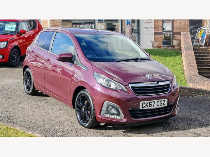 Peugeot 108 1.2 PureTech Allure Euro 6 5dr Peugeot 108 1.2 PureTech Allure Euro 6 5dr