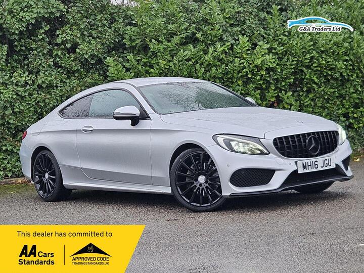 Mercedes-Benz C Class 2.1 C220d AMG Line G-Tronic+ Euro 6 (s/s) 2dr
