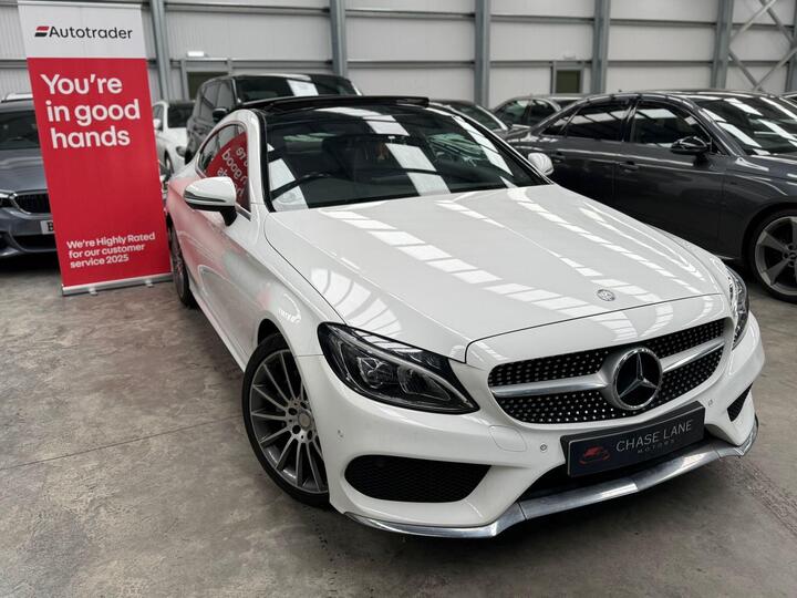 Mercedes-Benz C Class 2.1 C220d AMG Line (Premium Plus) G-Tronic+ Euro 6 (s/s) 2dr Mercedes-Benz C Class 2.1 C220d AMG Line (Premium Plus) G-Tronic+ Euro 6 (s/s) 2dr