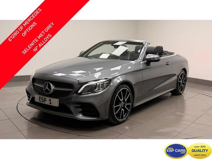 Mercedes-Benz C Class 2.0 C300 AMG Line (Premium) Cabriolet G-Tronic+ Euro 6 (s/s) 2dr