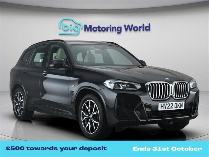 BMW X3 2.0 30e 12kWh M Sport Auto XDrive Euro 6 (s/s) 5dr