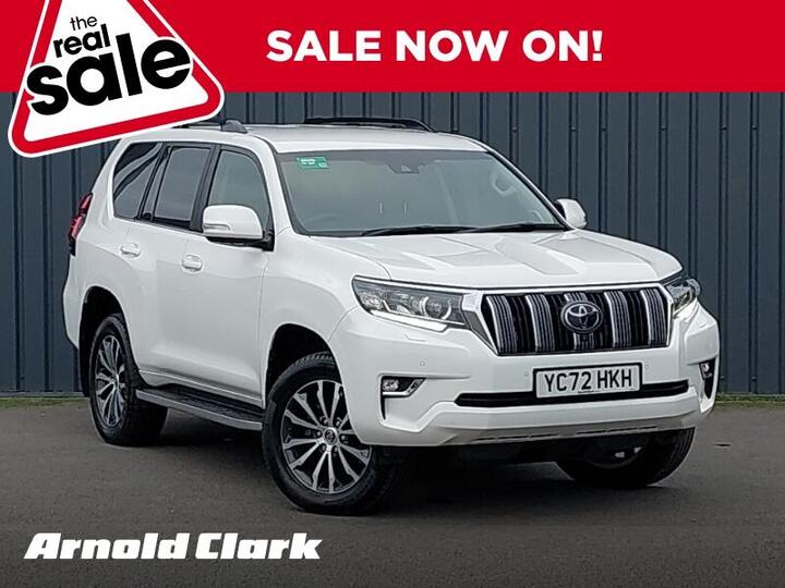 Toyota Land Cruiser 2.8D Invincible Auto 4WD Euro 6 (s/s) 5dr (7 Seat)