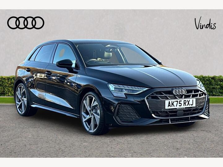 Audi A3 Sportback 1.5 TFSI Black Edition Sportback S Tronic Euro 6 (s/s) 5dr