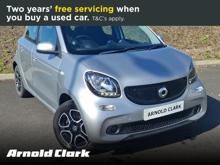 Smart Forfour 1.0 Prime (Premium) Twinamic Euro 6 (s/s) 5dr