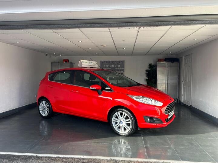 Ford Fiesta 1.0T EcoBoost Zetec Euro 5 (s/s) 5dr