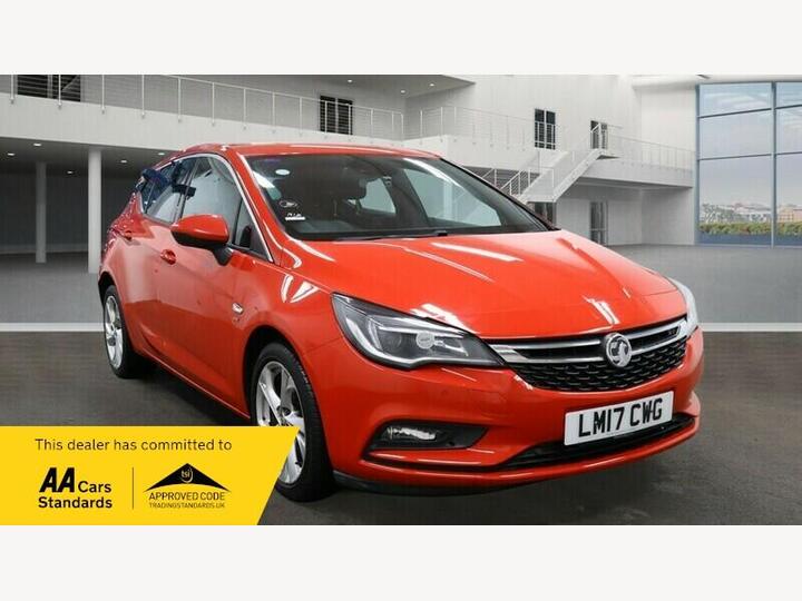 Vauxhall Astra 1.4i Turbo SRi Auto Euro 6 (s/s) 5dr