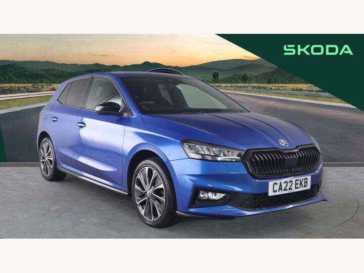 Skoda FABIA 1.0 TSI Monte Carlo Euro 6 (s/s) 5dr Skoda FABIA 1.0 TSI Monte Carlo Euro 6 (s/s) 5dr
