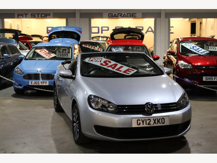 Volkswagen Golf 1.6 TDI BlueMotion Tech S Cabriolet Euro 5 (s/s) 2dr