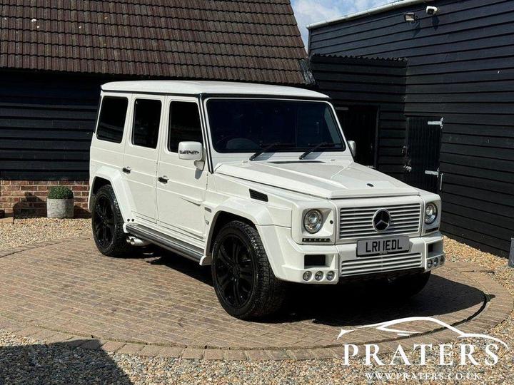 Mercedes-Benz G-CLASS 5.5l 5d  AUTO  500 BHP BRABUS