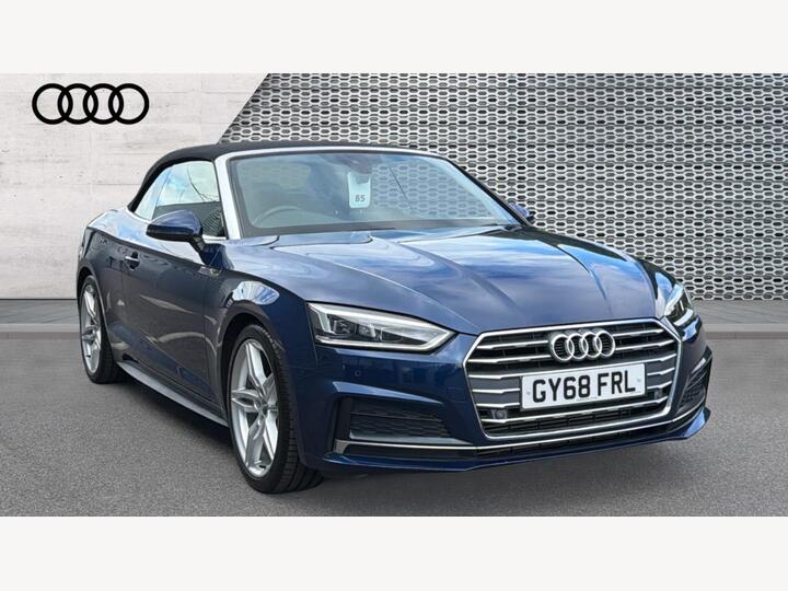 Audi A5 Cabriolet 2.0 TFSI 40 S Line S Tronic Euro 6 (s/s) 2dr