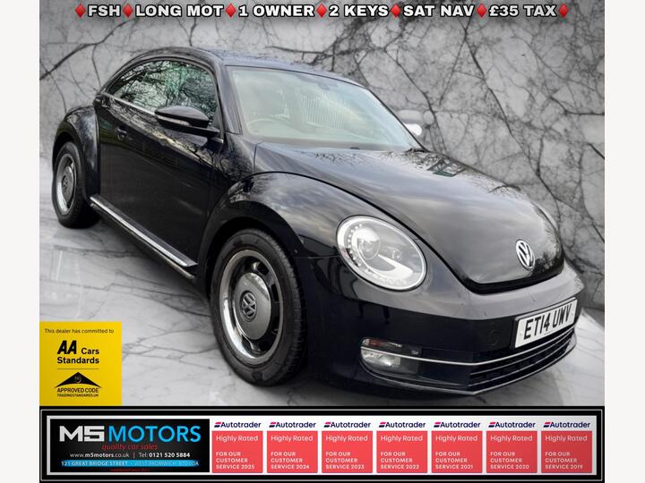Volkswagen Beetle 1.6 TDI BlueMotion Tech Design Euro 5 (s/s) 3dr