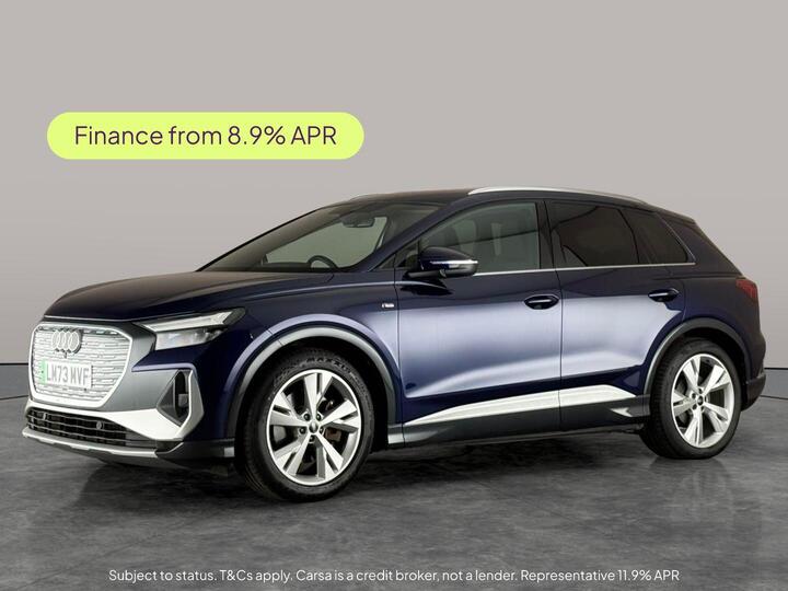 Audi Q4 E-tron 40 S Line Auto 5dr 82kWh
